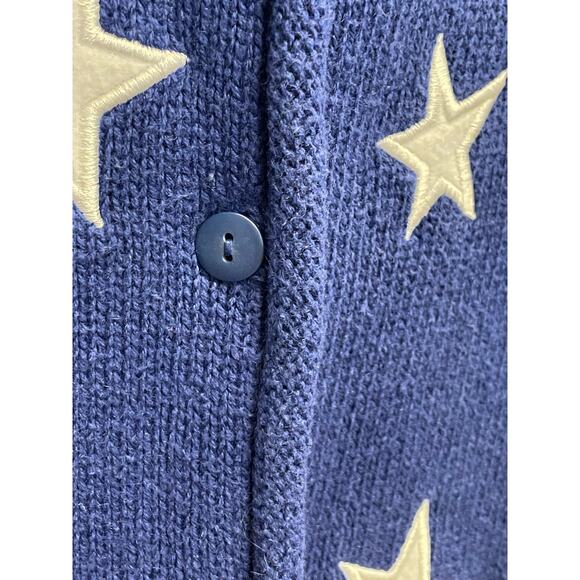 VTG  The Quacker Factory patriotic sweater 4th of July Large short sleeve - Picture 7 of 10